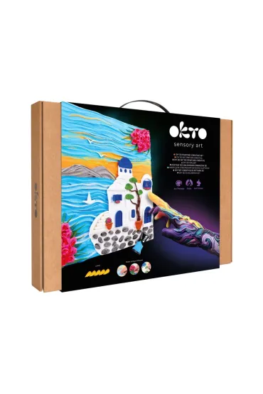 Zestaw kreatywny do modelowania 3D Santorini