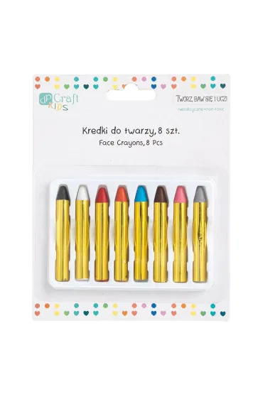 Kredki do twarzy 8 szt