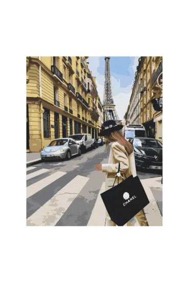 Malowanie po numerach - Paryski tydzień mody