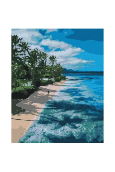 Malowanie po numerach - Nasyp Rajski