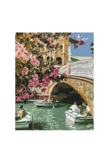 Malowanie po numerach - Wenecja wiosną