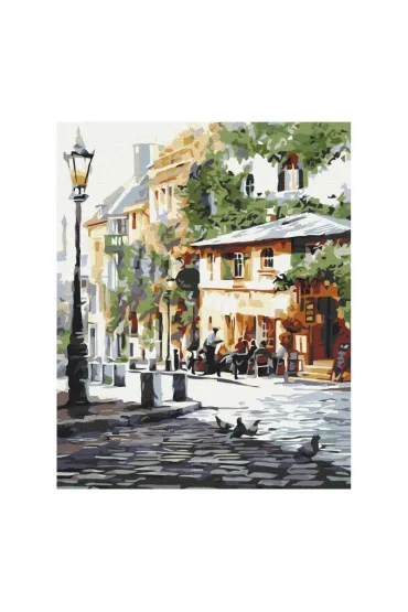 Malowanie po numerach - Letnia Kawiarnia