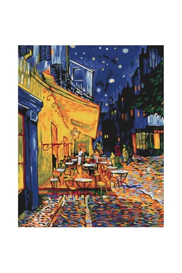 Malowanie po numerach - Nocna kawiarnia w Arles Vincent van Gogh