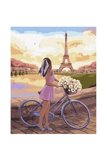 Malowanie po numerach - Romans w Paryżu