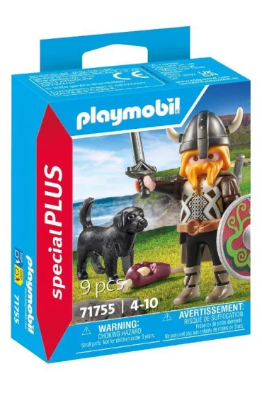 Playmobil Special Plus Wiking z psem stróżującym 71755