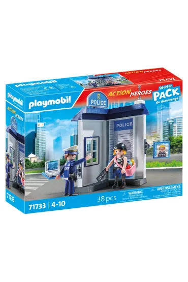 Playmobil Action Heroes Policyjny pokój przesłuchań 71733