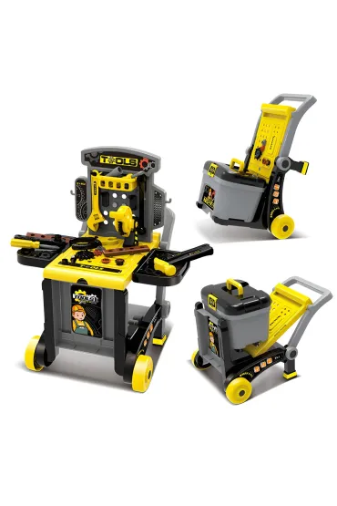 Warsztat majsterkowicza dla dzieci 3w1 z narzędziami składany