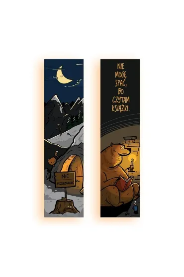 Zakładka - Nie mogę spać, bo czytam książki