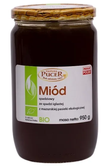 Miód spadziowy ze spadzi iglastej