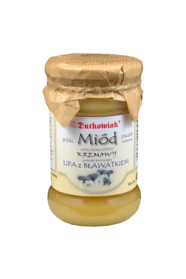 Miód lipa z bławatkiem