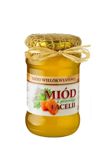Miód wielokwiatowy z przewagą facelii