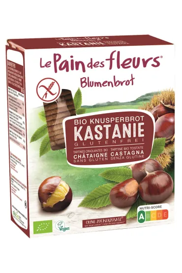 Pieczywo chrupkie kasztanowe bezglutenowe