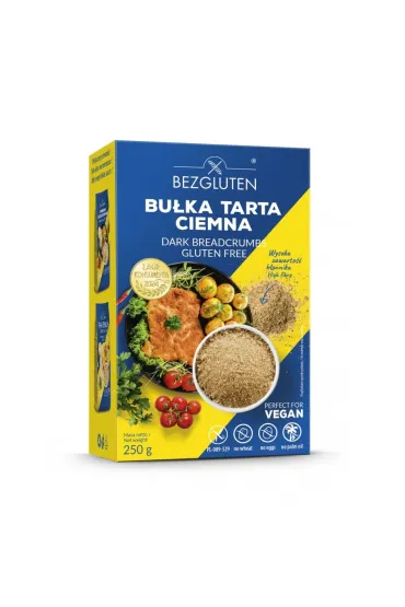 Bułka tarta ciemna bezglutenowa