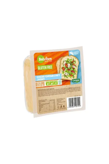 Chleb foremkowy jasny bezglutenowy