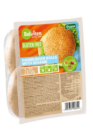 Bułki do hamburgerów z sezamem