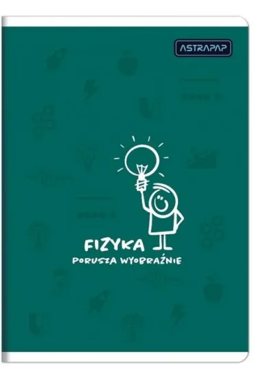 Zeszyt tematyczny A5/60k kratka - Fizyka
