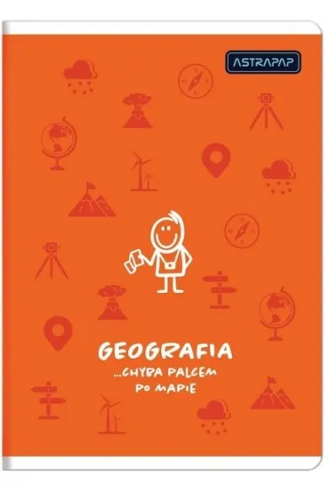 Zeszyt tematyczny A5/60k kratka - Geografia