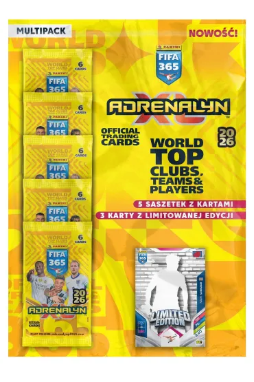 Panini Fifa 365 Adrenalyn XL 2026 Multipack