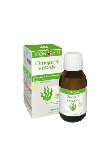 Omega-3 Vegan roślinny olej z alg bez dodatku ryb Suplement diety