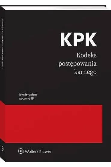 Kodeks postępowania karnego. Przepisy w.18