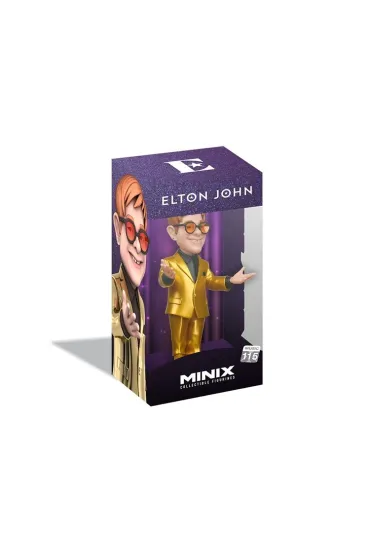 Minix - Elton John w złotym garniturze