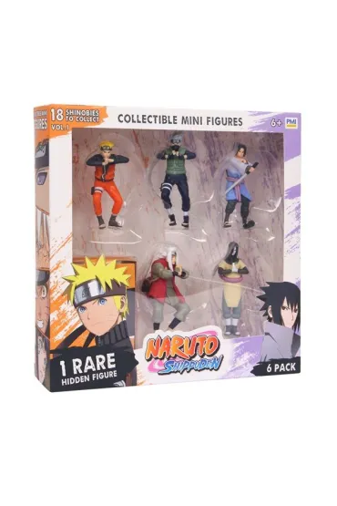 Naruto Shippuden - figurki 6pak