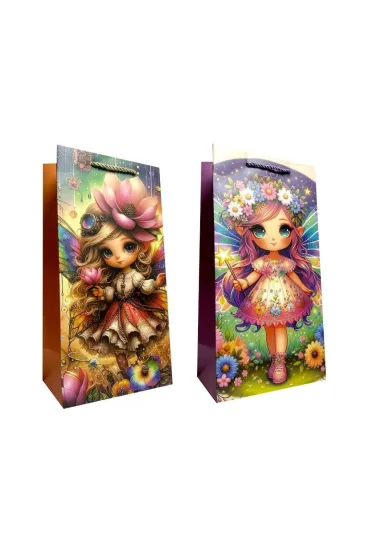Torebka prezentowa dziecięca Wróżki MIX