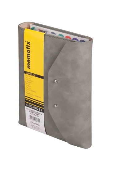 Organizer 2026 B6 nubuk grafitowy