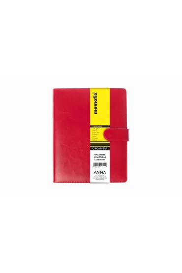 Organizer Memofix 2026 A5 czerwony