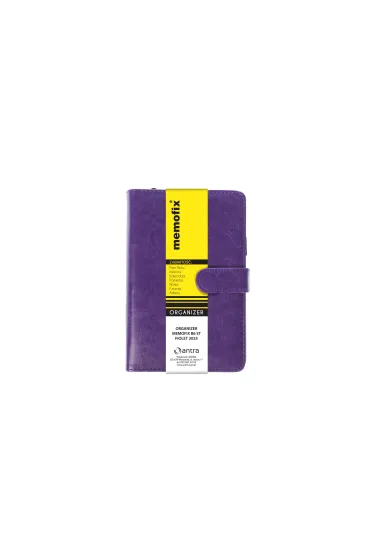 Organizer 2026 Memofix B6 ST fiolet