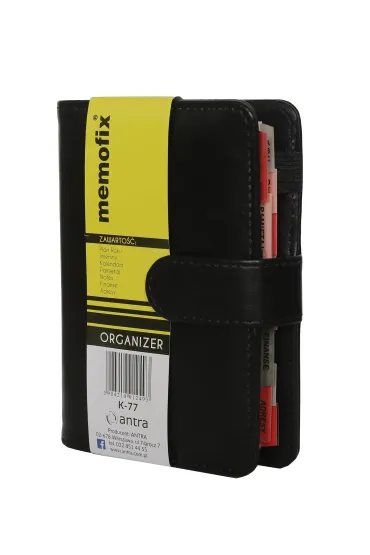 Organizer Memofix 2026 A6 K czarny