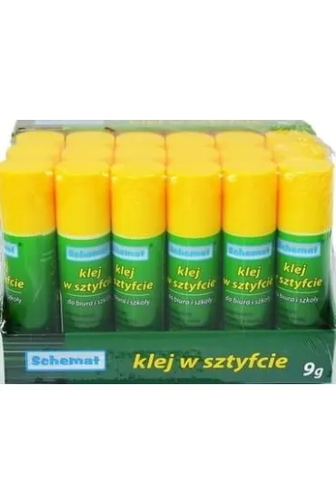 Klej w sztyfcie 9g (24 szt)