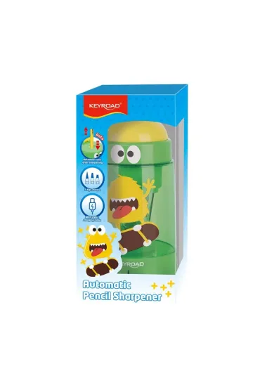 Temperówka elektryczna KEYROAD usb pojedyncza zielona