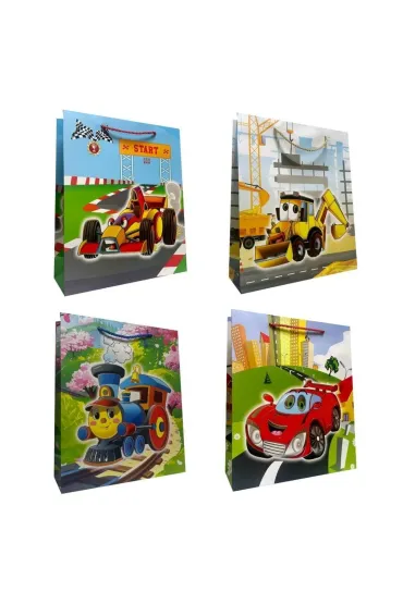 Torebka prezentowa dziecięca S chłopiec mix