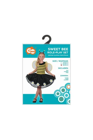 Strój dla dzieci Słodka Pszczółka rozm. 130/140cm