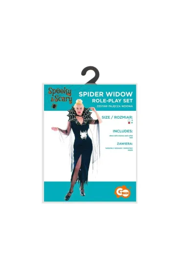 Strój dla dorosłych Pajęcza Wdowa rozm. M