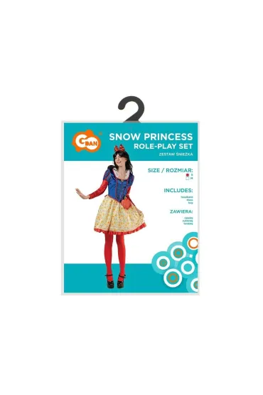 Strój dla dorosłych Śnieżka rozm. S
