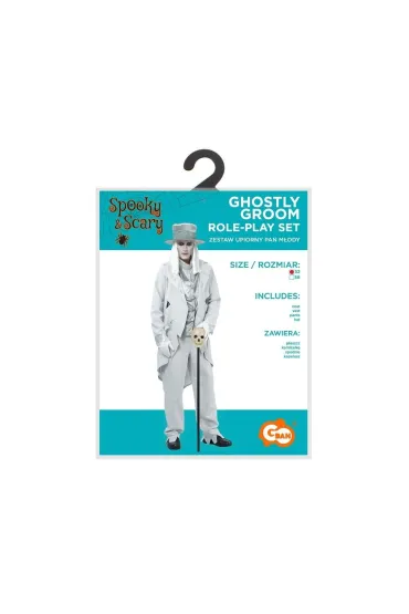 Strój dla dorosłych Upiorny Pan Młody rozm. 52