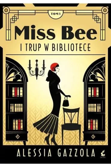 Miss Bee i trup w bibliotece