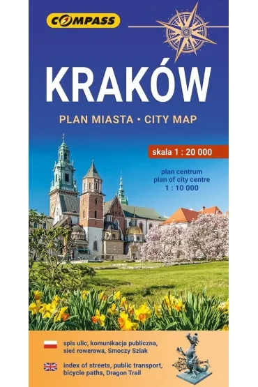 Plan miasta - Kraków 1:20 000