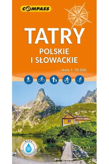 Mapa - Tatry Polskie i Słowackie 1:50 000
