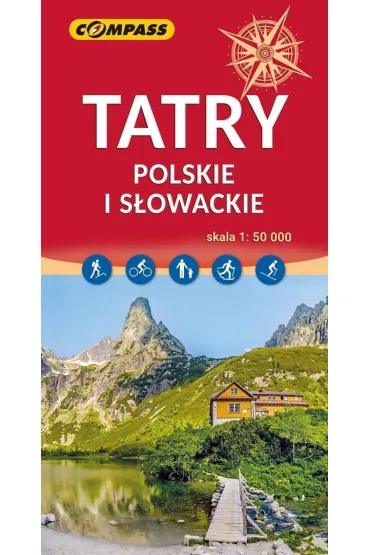 Mapa - Tatry Polskie i Słowackie 1:50 000