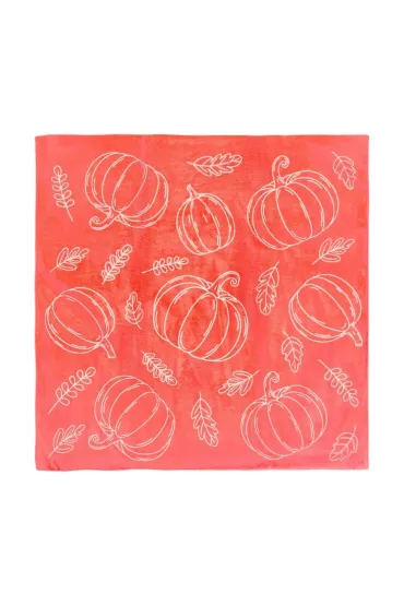 Poszewka na poduszkę z nadrukiem dwustronnym Dynia