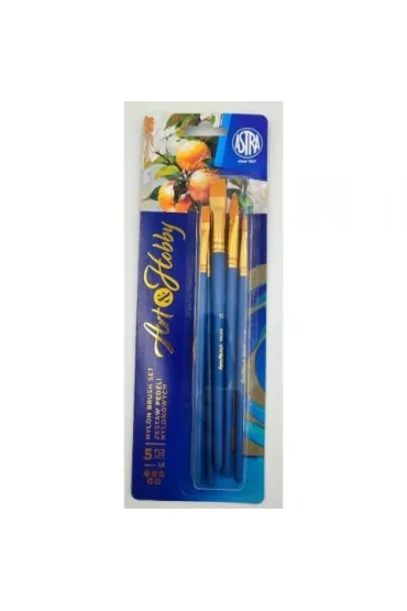 Zestaw pędzli nylonowych - Astra Art&Hobby, 5 szt.