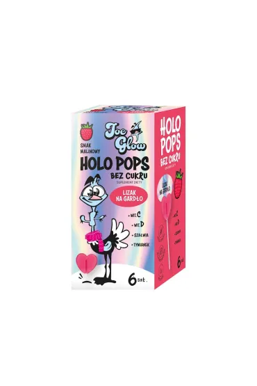 Lizaki serce kryształowe o smaku malinowym na gardło bez dodatku cukru Suplement diety