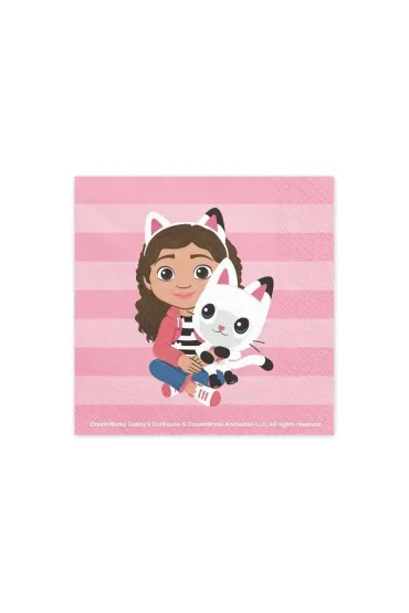 Serwetki Koci Domek Gabi 33x33cm 20 szt