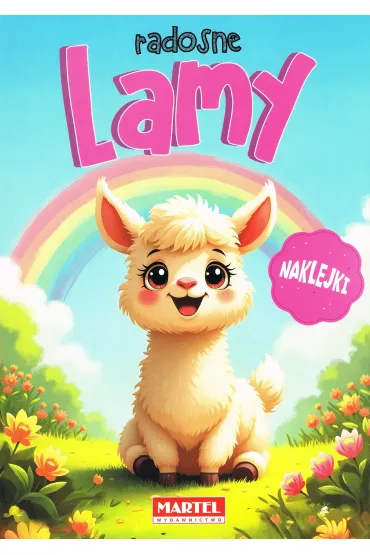 Kolorowanka z naklejkami Radosne lamy