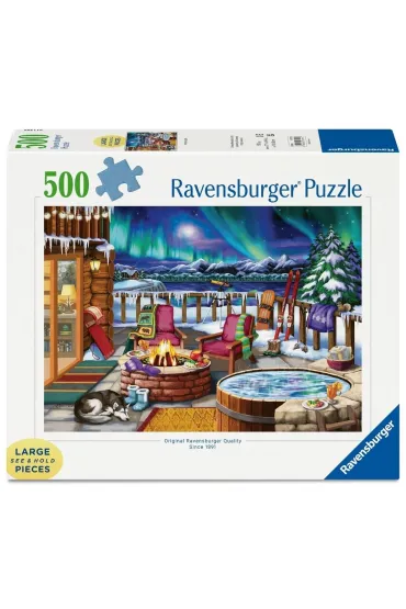 Puzzle 2D 500 el. Zorza polarna
