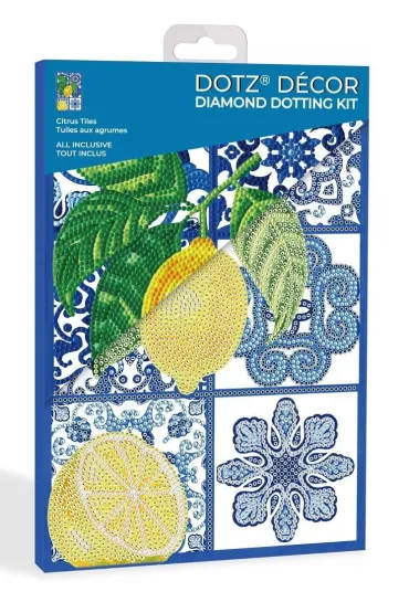 Haft diamentowy - Adults Citrus Tiles