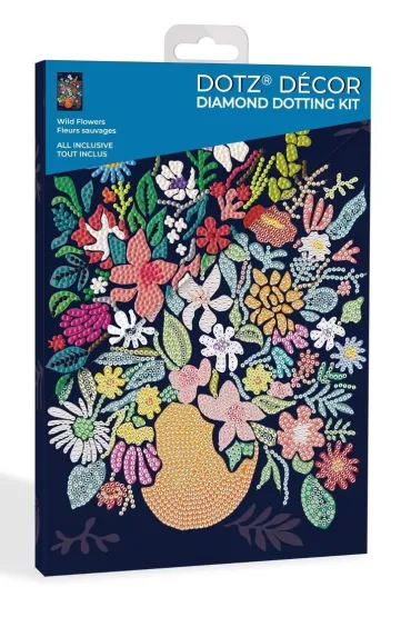 Haft diamentowy - Adults Wild Flowers